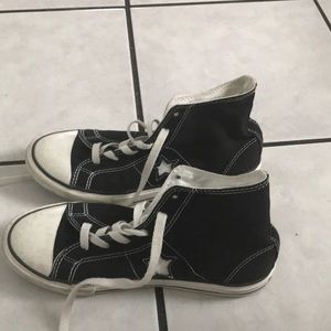 High top black converse